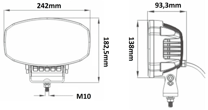 Buy LED Spot Driving Lamp with DRL -  for sale