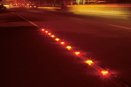 Buy LED Magnetic Hazard Warning Flares  - Rechargeable 6 Pack - Hazard Warning Lights for sale