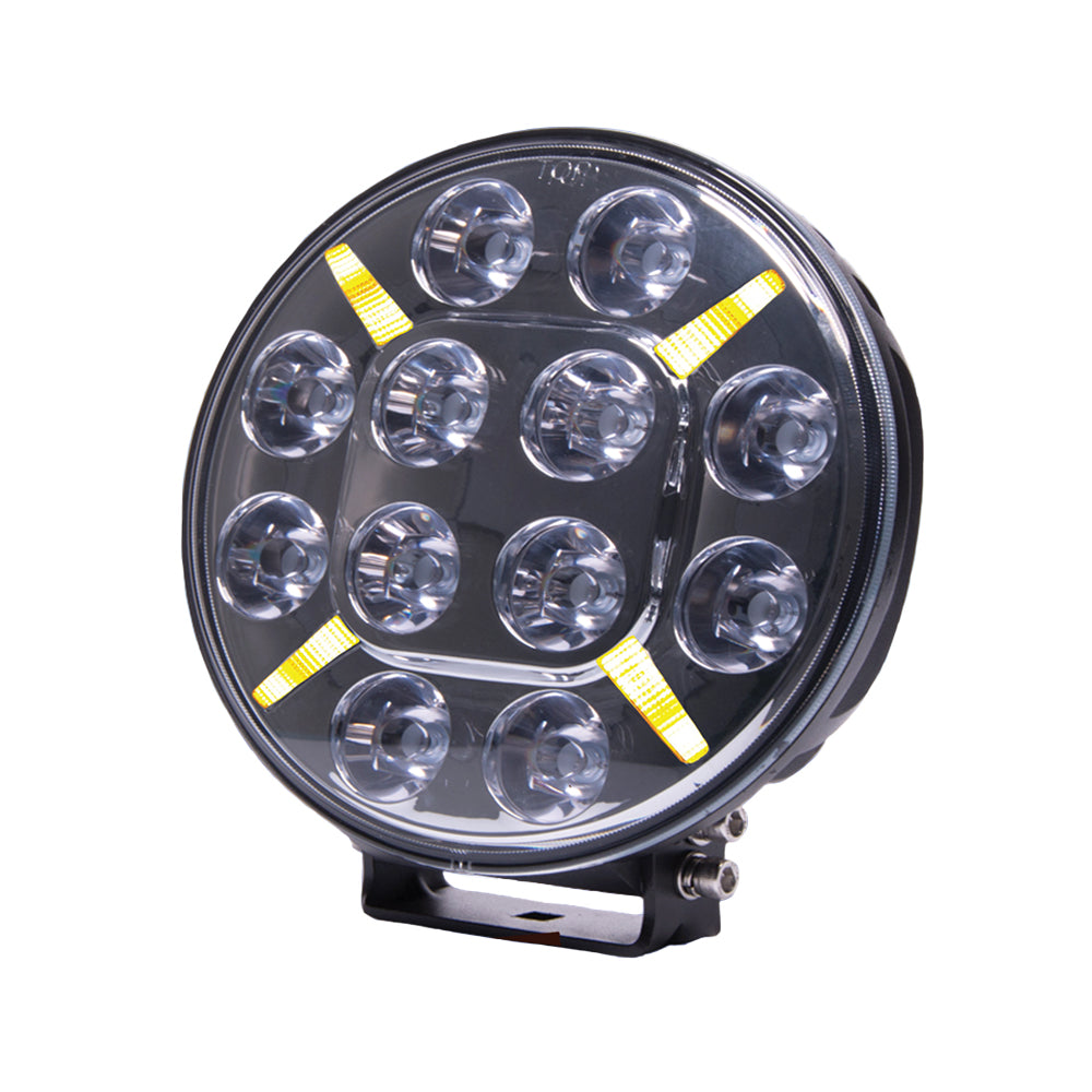 Boreman 1001-1620 LED-spotlampe med gult og klart positionslys - spo-cs-deaktiveret - spo-standard - spo-deaktiveret - spo