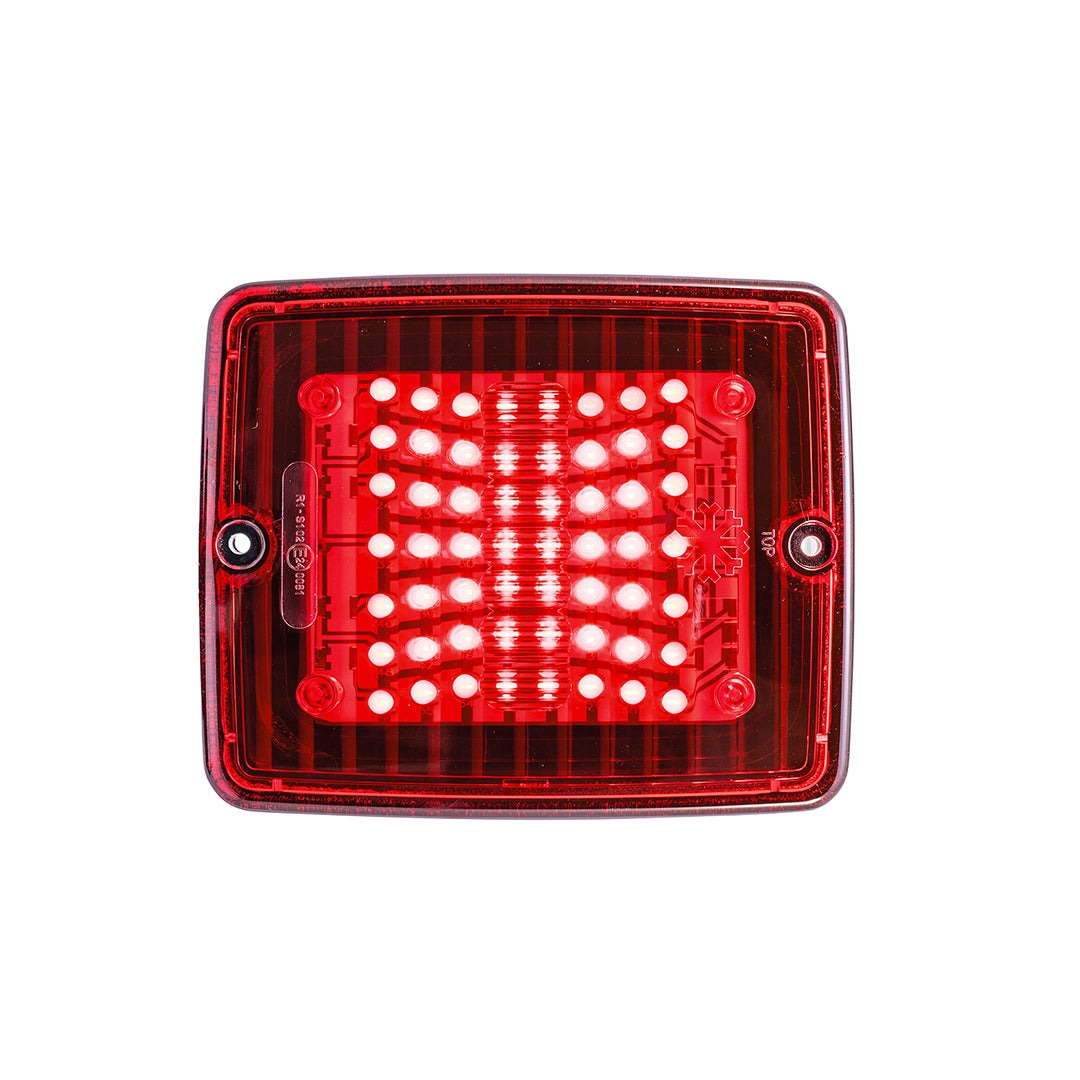 Strands IZE LED Rectangular Tail Light / Brake Light with Red Lens - spo-cs-disabled - spo-default - spo-enabled - spo