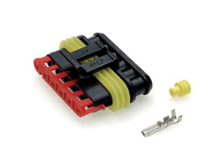 SuperSeal Connector 6 Way, Female - spo-cs-disabled - spo-default - spo-enabled - spo-notify-me-disabled - SuperSeal Co