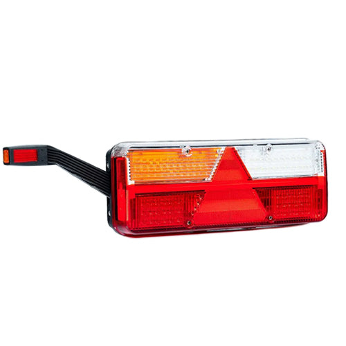 WAS Neon LED R/H Stalk End Outline Marker Light - Dynamic Indicator - For Trailers - Made In Poland