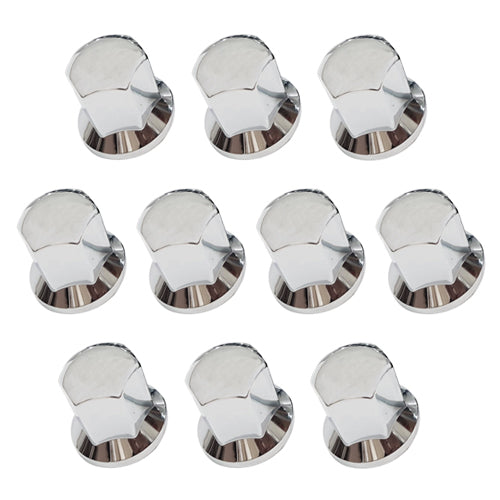 Wheel Nut Covers Chrome Style / Pack of 10 - spo-cs-disabled - spo-default - spo-disabled - spo-notify-me-disabled