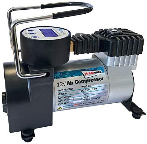 Draagbare bandenpomp/compressor 12v - spo-cs-uitgeschakeld - spo-standaard - spo-uitgeschakeld - spo-notify-me-uitgeschakeld