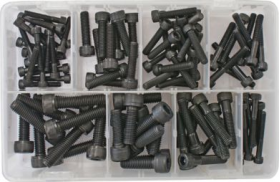 Assorted Socket Screws (cap screws), Black Metric - spo-cs-disabled - spo-default - spo-disabled - spo-notify-me-disabl