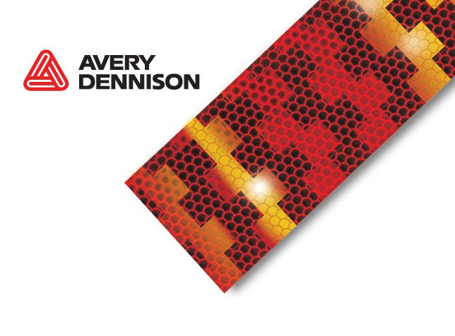 Buy Avery Dennison Conspicuity Tape ECE 104 Approved, 50m  RED - Conspicuity Tape for sale