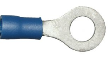 Blue Ring Terminals 6.4mm / Pack of 100 - spo-cs-disabled - spo-default - spo-disabled - spo-notify-me-disabled