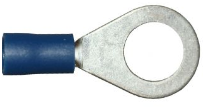 Blue Ring Terminals 8.4 mm / pakke med 100 - spo-cs-deaktiveret - spo-default - spo-deaktiveret - spo-notify-me-deaktiveret