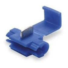 Blue Low Voltage Connector Crimp Terminals - Pack of 100 - Electrical Connectors - spo-cs-disabled - spo-default - spo