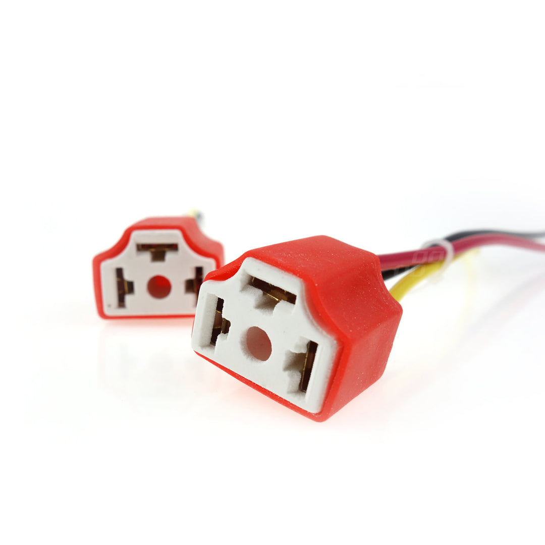 Ceramic H4 Bulb Sockets / Pack of 2 - spo-cs-disabled - spo-default - spo-disabled - spo-notify-me-disabled
