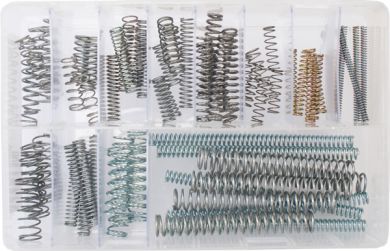 Spring Compression Box Compression Springs Assorted Box, 70 Pieces
