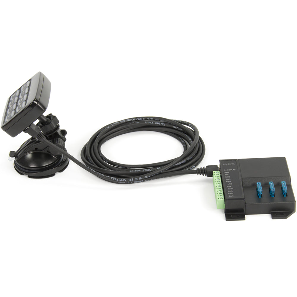 8 Button Control Box 8 Button Control Panel & Power Module / Suction Mount