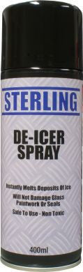 De-Icer Aerosol Spray 400ml - spo-cs-disabled - spo-default - spo-disabled - spo-notify-me-disabled - Sprays & Greases