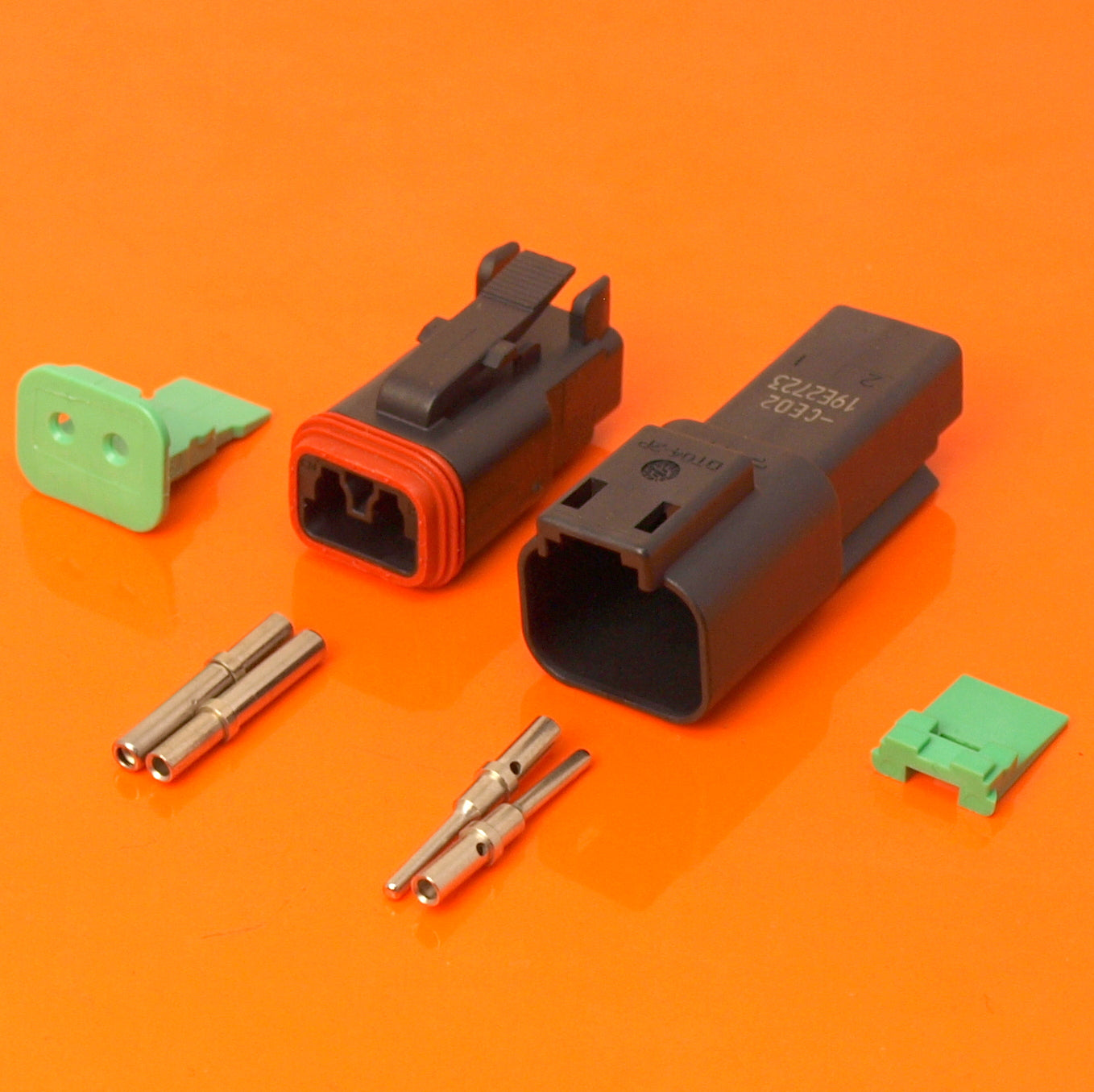 DEUTSCH DT Connector Kit Plug & Receptacle / 2 Way Kit - dup-review-publication - spo-cs-disabled - spo-default - spo-d