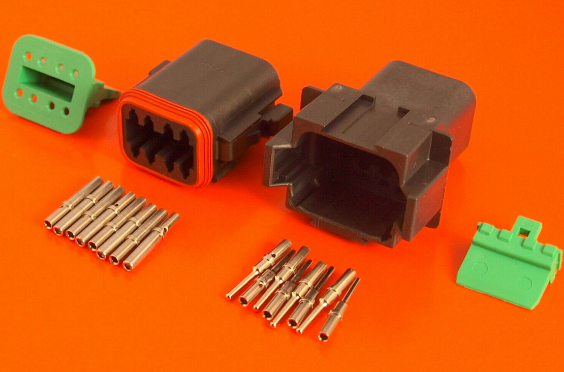 Assorted Box of DEUTSCH Connectors DT Series / 144 Pieces - bin:y10 - spo-cs-disabled - spo-default - spo-enabled - spo
