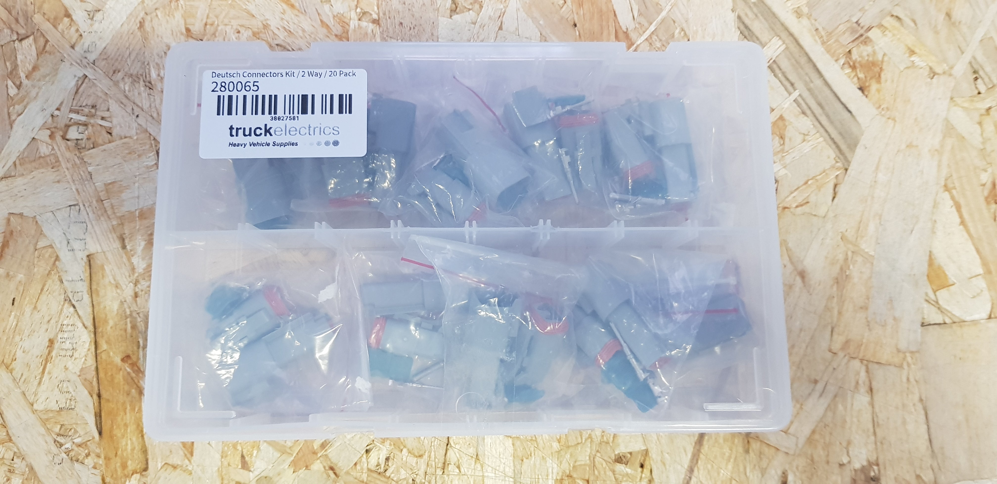 Deutsch Style Connector Kit / 2 Way / 20 Pack - spo-cs-disabled - spo-default - spo-disabled - spo-notify-me-disabled