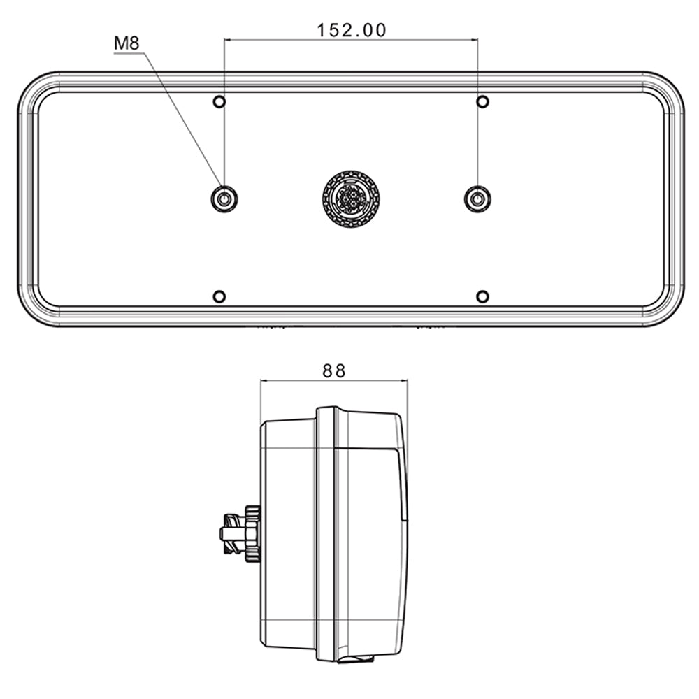 Kingpoint Large Trailer Lamp / Bulb Version - spo-cs-disabled - spo-default - spo-enabled - spo-notify-me-disabled