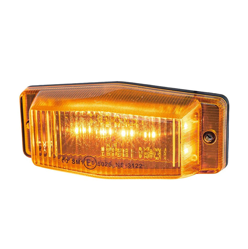 Amber Double Burner LED Light for Trucks Old School - spo-cs-disabled - spo-default - spo-disabled - spo-notify-me-disa