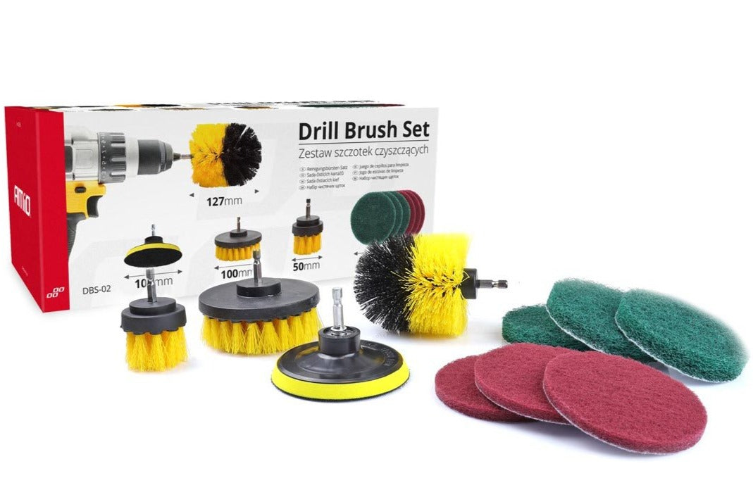 Drill Brush Set - 10 Pieces - spo-cs-disabled - spo-default - spo-disabled - spo-notify-me-disabled