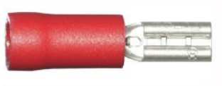 Terminal femella de 2.8 mm Red Spade / Paquet de 100 - Connectors elèctrics - spo-cs-disabled - spo-default - spo-enabled - s
