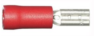 Terminal fêmea Red Spade 2.8 mm / pacote com 100 - conectores elétricos - spo-cs-disabled - spo-default - spo-enabled - s