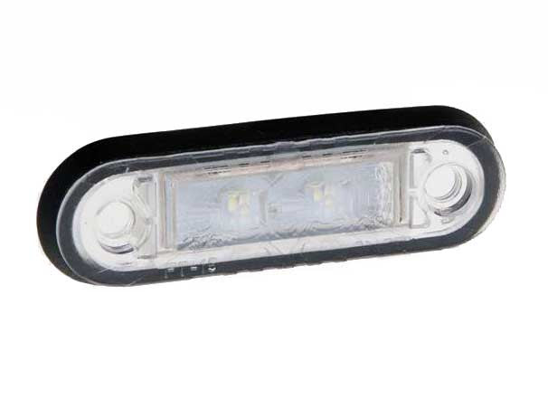 Luz marcadora LED - Ajuste empotrado Disponible en ROJO, BLANCO, ÁMBAR, AZUL Y VERDE - Papelera: A1 - Luces marcadoras delanteras y traseras - Lateral