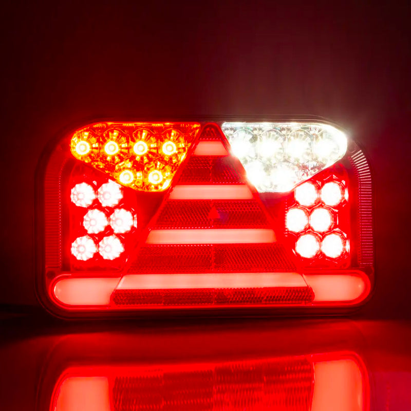 Buy LED Trailer Lamp with Stop, Tail, Indicator, Fog, Reverse & Reflector -  for sale