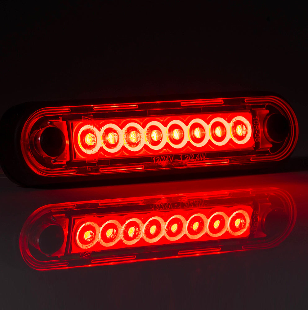 Llum de marcador LED llarg de Fristom en blanc, ambre i vermell - spo-cs-disabled - spo-default - spo-enabled - spo-notify-me-disab