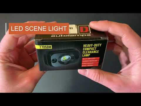 LED Scene Light Work Lamp Mini Compact Heavy Duty