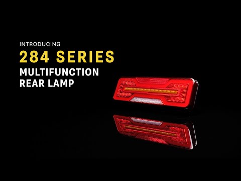 Multifunction Rear Lamp With Dynamic Indicator LED Autolamps stop tail reflector indicator ireland truck lighting