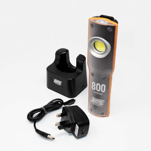 Lampada di ispezione LED Maypole Pro da 800 lumen - spo-cs-disabled - spo-default - spo-disabled - spo-notify-me-disabled