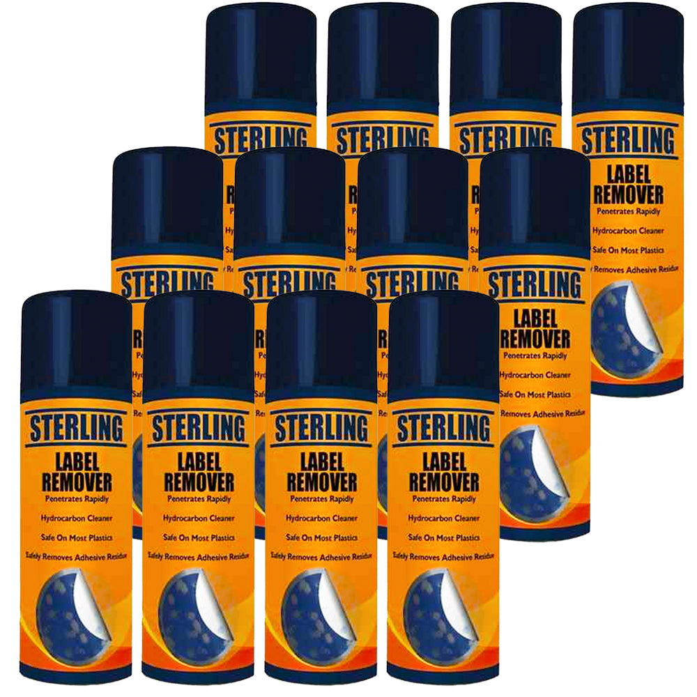 Label Remover Spray 400ml - Box of 12 Cans - spo-cs-disabled - spo-default - spo-enabled - spo-notify-me-disabled