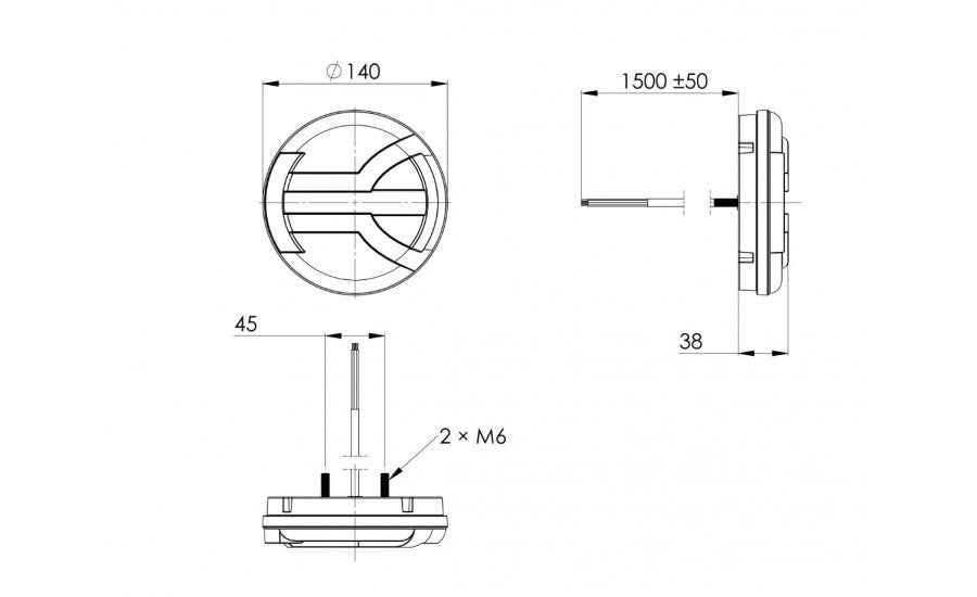 LED trailerlampe med dynamisk indikator - 5 funktioner - spo-cs-deaktiveret - spo-default - spo-deaktiveret - spo-notify-me-di