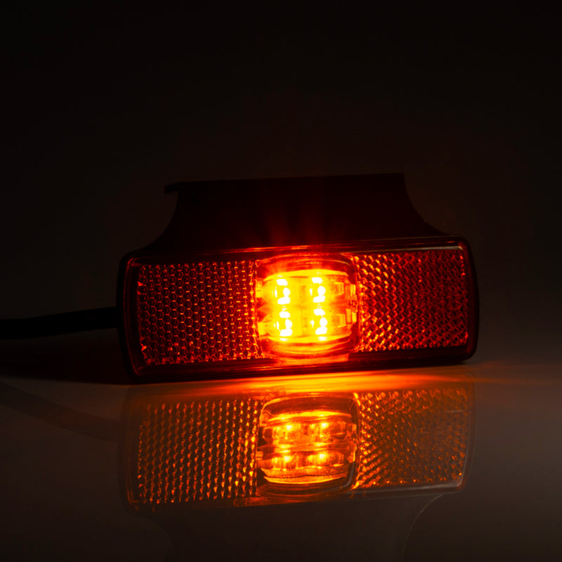 Buy Slimline Amber Side Marker Lamp with Horizontal Bracket - Fristom for sale