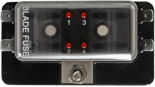Buy Standard Blade Fuse Box with LEDs Common Busbar -  for sale
