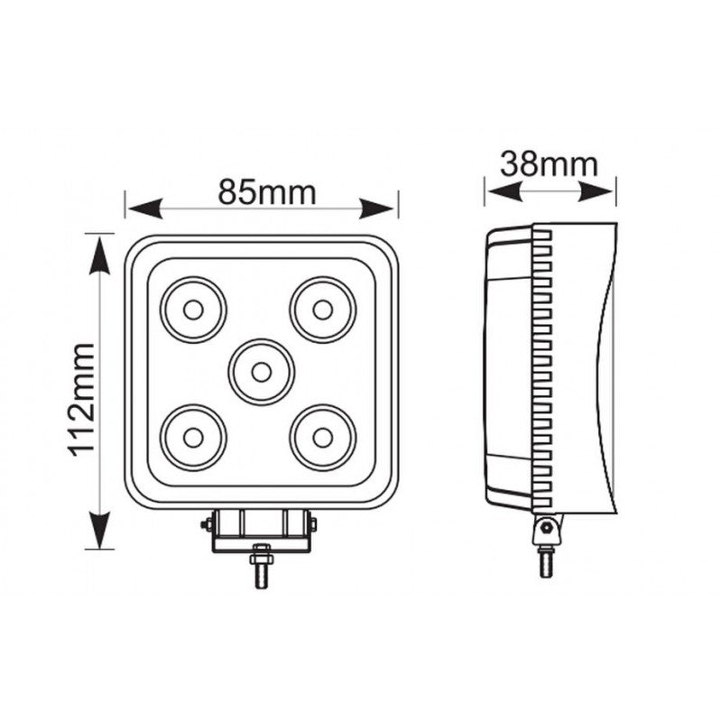 Mini llum de treball LED / 15w - spo-cs-disabled - spo-default - spo-habilitat - spo-notify-me-disabled