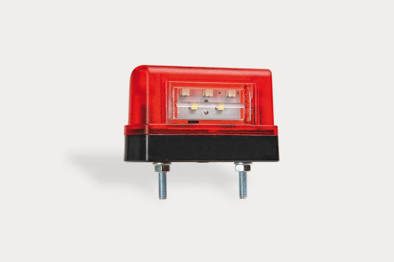 Buy Slimline LED Number Plate Lamp with Rear Position Light / Pack of 2 - Number Plate Lights for sale