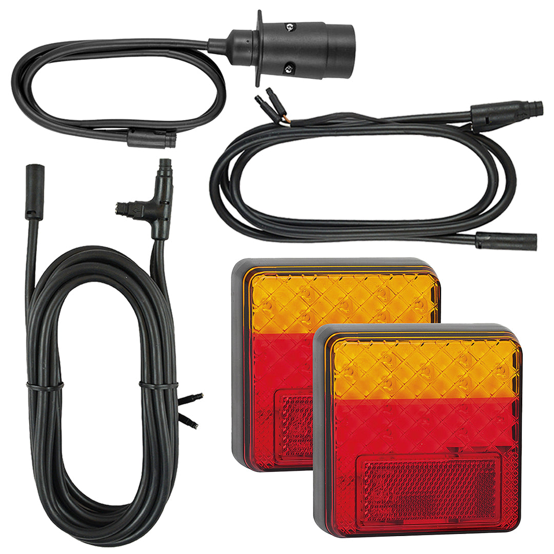 LED Autolamps Square Trailer Lights / Plug & Play Kit - spo-cs-disabled - spo-default - spo-disabled - spo-notify-me-di