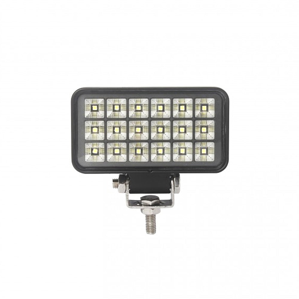 Kompakt LED-arbeidslampe med bryter / 2000 lumen flomstråle - spo-cs-deaktivert - spo-standard - spo-deaktivert - spo-notify-m