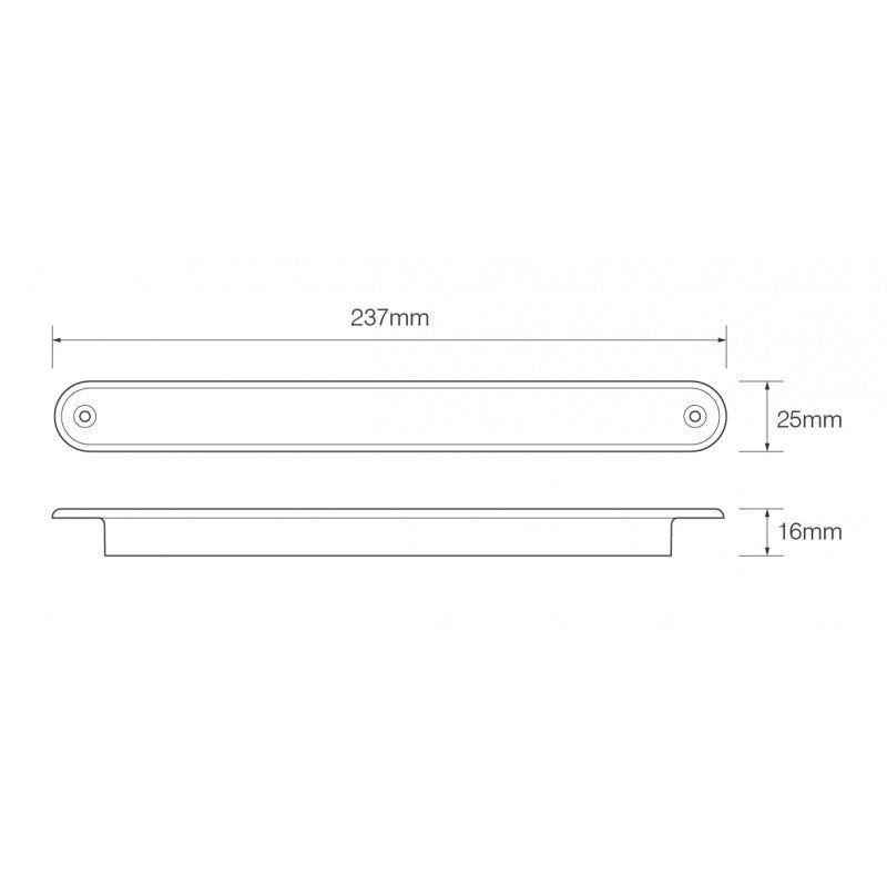 Llum de tira combinada posterior amb lent fosca / 24 V / Llums automàtics LED 235BSTI24 - spo-cs-disabled - spo-default - spo-disabl