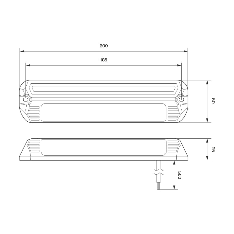 LED Autolamps SL200 Scene Lamp - Black - spo-cs-disabled - spo-default - spo-disabled - spo-notify-me-disabled