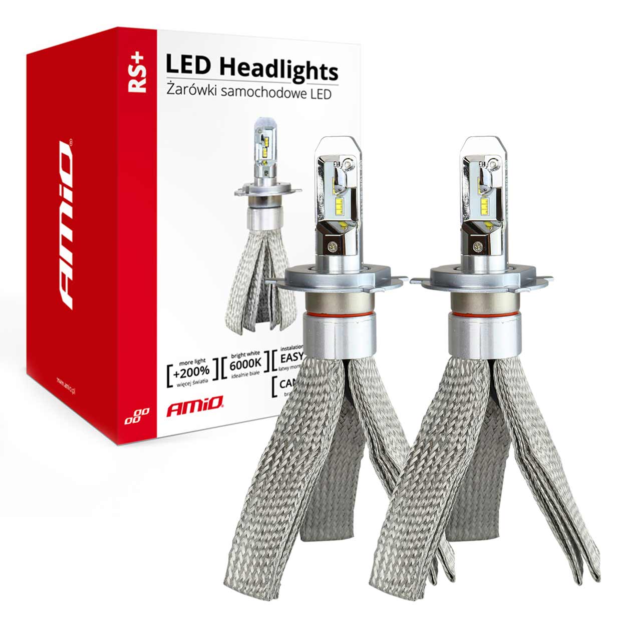 LED Headlight Bulbs H4 / 50w Slim Series - spo-cs-disabled - spo-default - spo-disabled - spo-notify-me-disabled