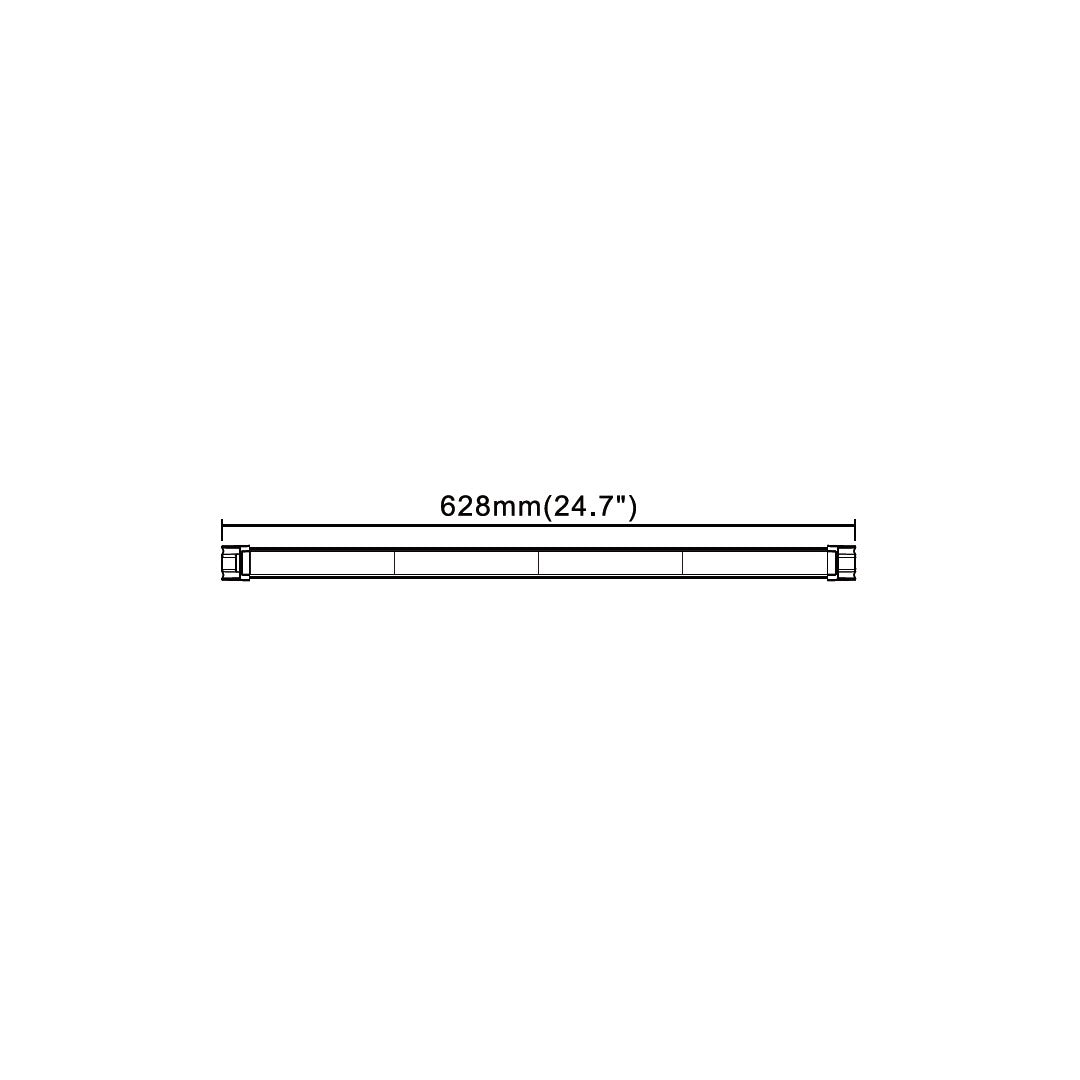 LED Hazard Warning Strobe Light Bar / 2 fot / 628 mm - spo-cs-deaktivert - spo-standard - spo-deaktivert - spo-notify-me-disabl