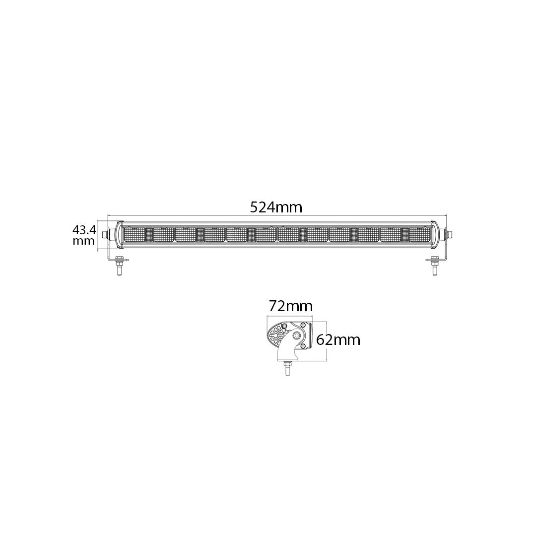 LED Light Bar with Position Light - spo-cs-disabled - spo-default - spo-disabled - spo-notify-me-disabled