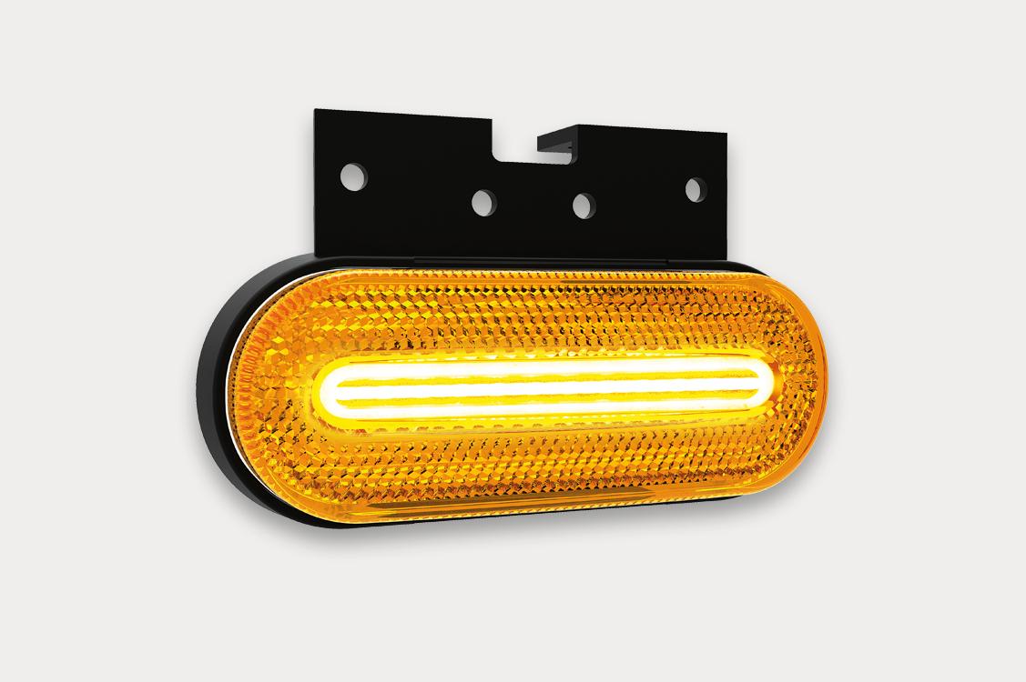 Fristom Amber Side Marker Light with LED Stripe - spo-cs-disabled - spo-default - spo-enabled - spo-notify-me-disabled