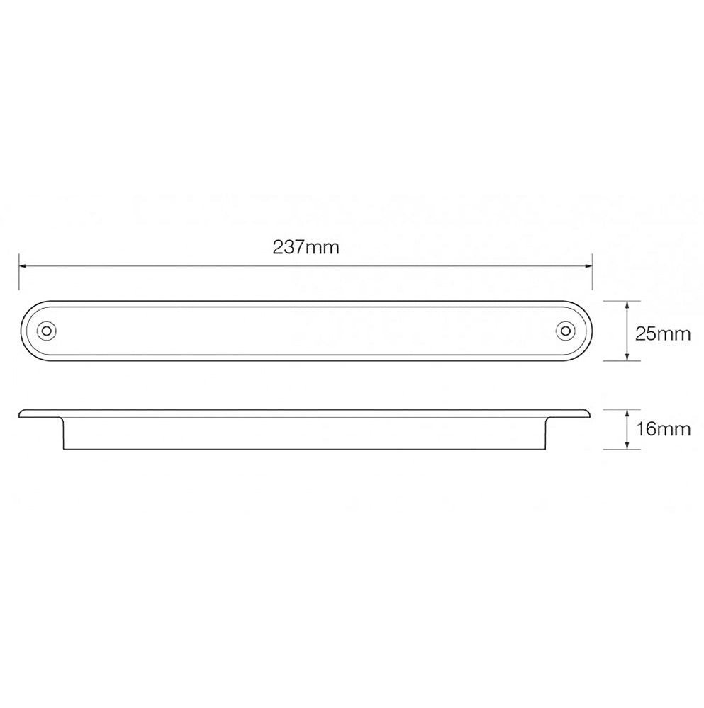 Kit de luzes de perímetro multipack com parada, cauda e indicador / lente fumê / 235BSTI24 - spo-cs-disabled - spo-default