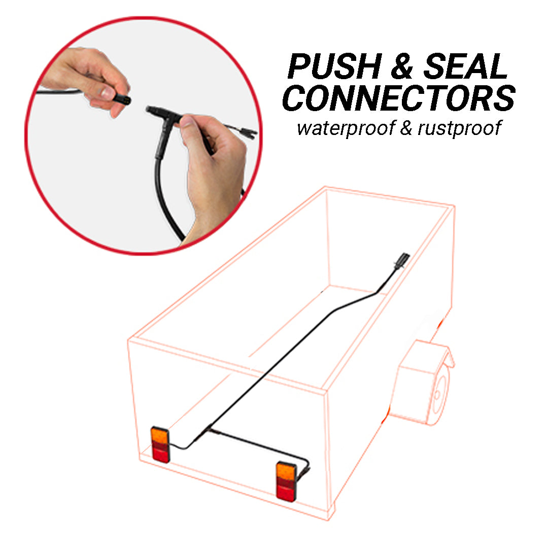 LED Autolamps rektangulära släpbelysning / Plug & Play Kit - spo-cs-disabled - spo-default - spo-disabled - spo-notify