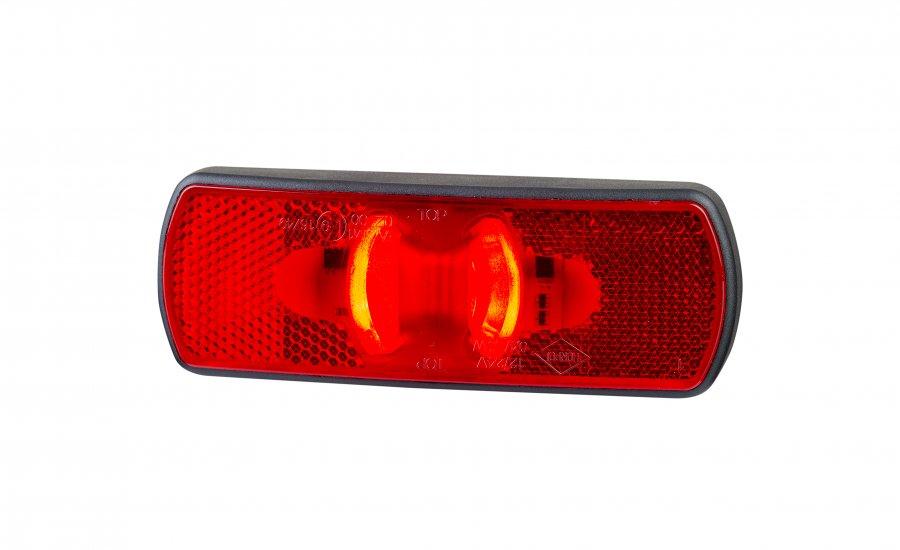 Lâmpada marcadora LED vermelha sem fixações visíveis - bin:L7 - Luzes de marcação dianteiras e traseiras - spo-cs-disabled - spo-default - spo