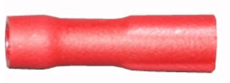 Red Fully Insulated Female Spade Terminals 2.8mm / Pack of 100 - spo-cs-disabled - spo-default - spo-disabled - spo-not