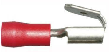 Terminais Piggyback Vermelhos 6.3 mm / Pacote de 100 - Conectores Elétricos - spo-cs-disabled - spo-default - spo-enabled - spo